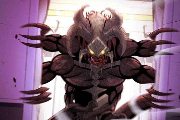 Spoilers le Manhwa I Became an Evolving Space Monster Chapitre 104 en Français, L'attaque des monstres !