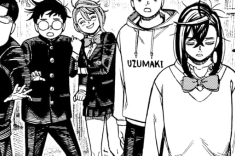 Lisez de Manga Dandadan Chapitre 216 en Français, Qu'est-ce que c'est ? Chercher une opportunité dans l'adversité ?