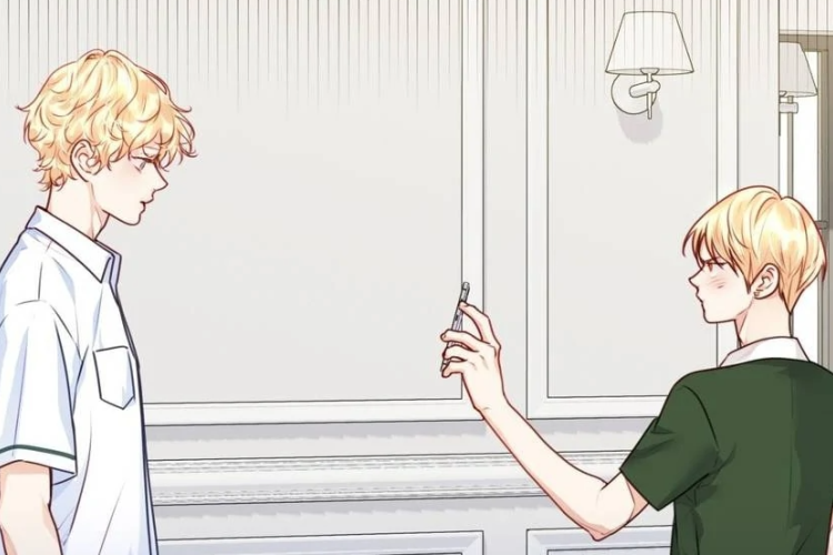 Lisez BL Manhwa Love is an Illusion! - Superstar Chapitre 26 Scan VF, Un simple message d'une grand-mère à son petit-fils