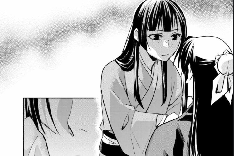 Spoilers le Manga Les Carnets de l'Apothicaire (Kusuriya no Hitorigoto) Chapitre 99 en Français, Une romance naissante !