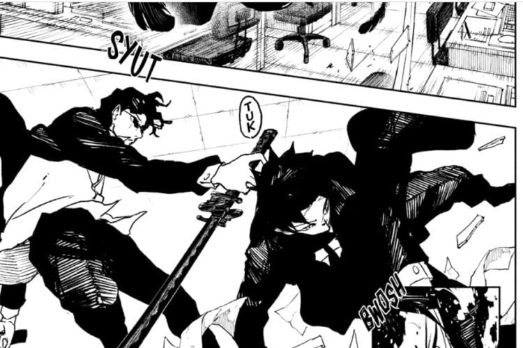 Spoiler du Manga Kagurabachi Chapitre 104 en Français, Une bataille qui s'intensifie