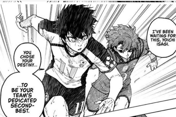 Update RAW! Lire le Manga BLUE LOCK Chapitre 346 en Français, Un coup de pied redoutable